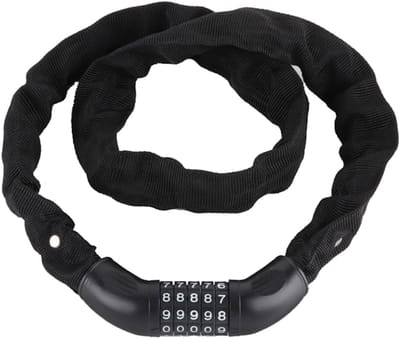 Fietsslot met cijferslot - 100 cm - Kettingslot fiets - Fietssloten electrische fietsen - Fietsslot ketting - Bike Lock - Ketting Slot - Fiets Accessoires