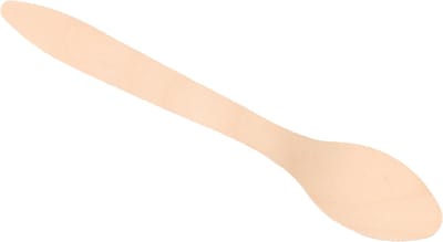 Wegwerplepeltjes - 25x stuks - hout - 18 cm - lepels - BBQ/verjaardag/picknick bestek berkenhout
