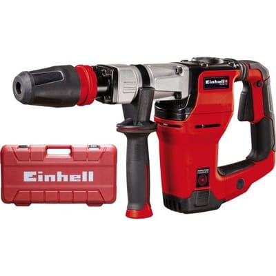 Einhell Elektrische Breekhamer TE-DH 12 - 1050 W - 12 J - SDS-Max - Incl. Punt en platte beitel - Incl. Transport-/Opbergkoffer