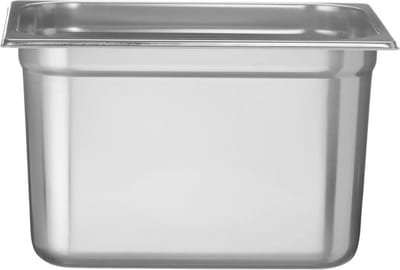HENDI Gastronormbak – roestvast staal 18/10 – 12,5L – 200mm hoog – stapelbaar