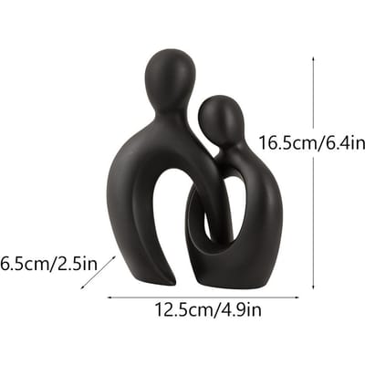 Moderne Koppel Desktop Ornamenten Abstract Handgemaakt Slaapkamer Entree Knuffel Sculptuur Figuur Scandinavisch Huis