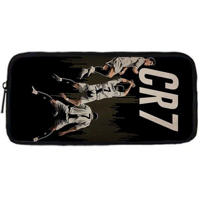 Voetbalster Kinder Schoolrugzak Met Lunch R-Ronaldos Tassen ,Etui's ,C-Cr7 Schooltassen Voor Jongens Meisjes Beste Cadeau