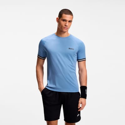 regular fit T-shirt met labelprint model 'TOC SERVE 2'