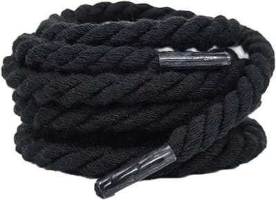 The Kicks Don Rope Veters - 120CM - Zwart - 6mm