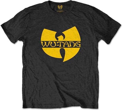 Wu-Tang Clan - Logo Kinder T-shirt - Kids tm 10 jaar - Zwart