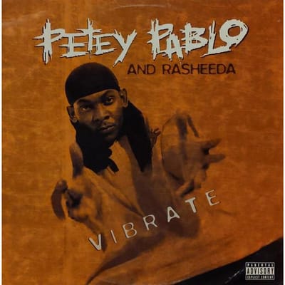 12inch Plaat PETEY PABLO & RASHEEDA - Vibrate 82876676801 Jive 2005 UK Rap & Hip-Hop/R&B Gebruikt black