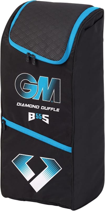 Cricket Plunjezak - Sporttas - Sportspullen Vervoeren - Groot Volume - 55 Liter - Zwart Blauw