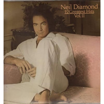 LP Neil Diamond - 12 Greatest Hits, Vol. II TC38068 Columbia 1982 US Rock Gebruikt