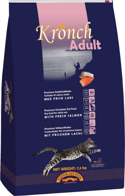 Kronch Premium Kattenbrok Met Zalm En Kip