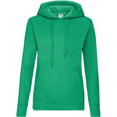 Dames Hoodie Fruit of the Loom Classic