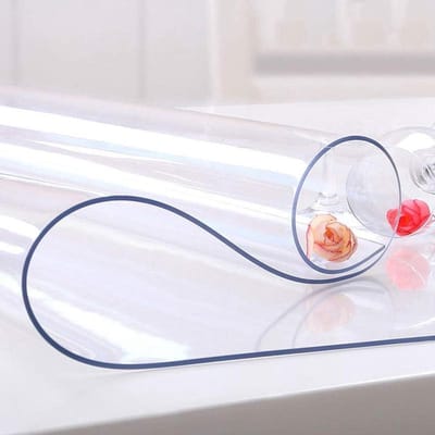 Tafelkleed Beschermer - Beschermhoes Plastic - Meubels Beschermen - 15 mm Dik - 40 x 80 Inch - Transparant