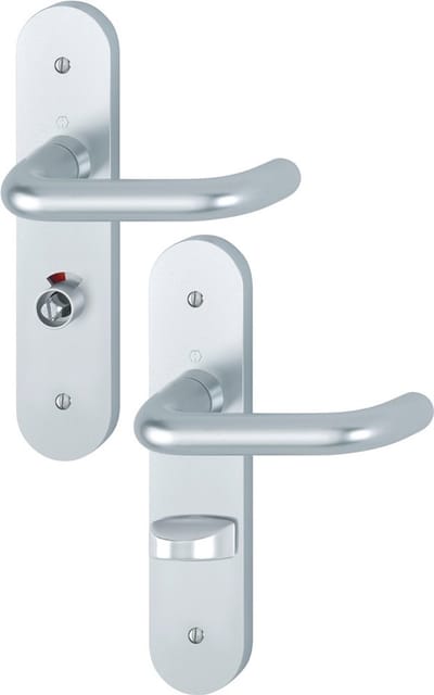 Hoppe kortschild 138L/3056RF-3 8/63  INCL. kruk links