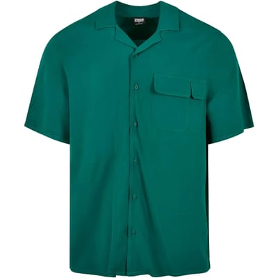 Overhemd met korte mouwen Urban Classics Viscose Camp