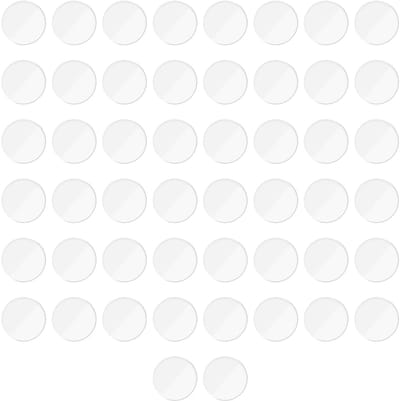 Allecto - Glass Tabletop Anti Slip Pads - Transparante rubberen voetjes - 50 stuks - Ideaal voor meubels - Voor meerdere oppervlakken - Onder glas