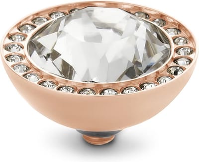 Melano Twisted Brilliant CZ Steentje Crystal Rosé