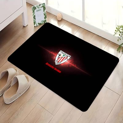 Tapis de Porte d'Entrée Original Athletic Club De Bilbao Style Nordique Tapis de Porte de Chambre à Coucher Salon Balcon Maison Tapis Antidérapant 50x80 cm