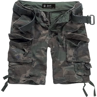 Brandit Shorts - Savage Vintage Shorts - L tot 3XL - voor Mannen - woodland