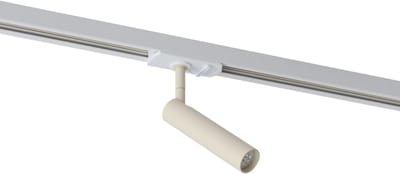QAZQA ivy - Moderne Spot railsysteem verlichting, railverlichting geschikt voor led - 1 lichts - Ø 2.8 cm - Beige - Woonkamer | Slaapkamer | Keuken