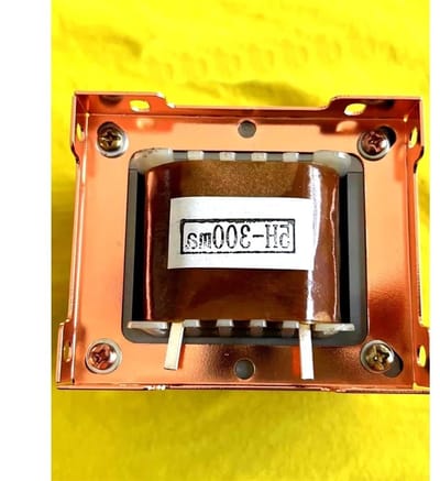 Buizenversterker Transformator - Remspoel Inductor - Audio Versterking - Puur Koper EI66 - 70x60x60 mm - Koperkleurig