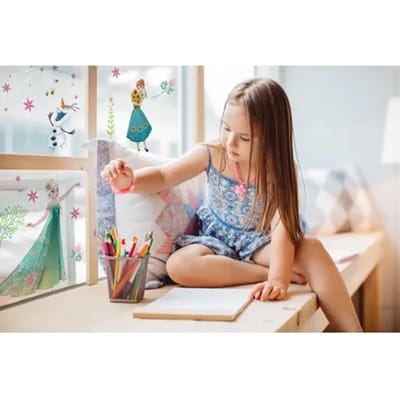 Komar Window Sticker Frozen Bloem