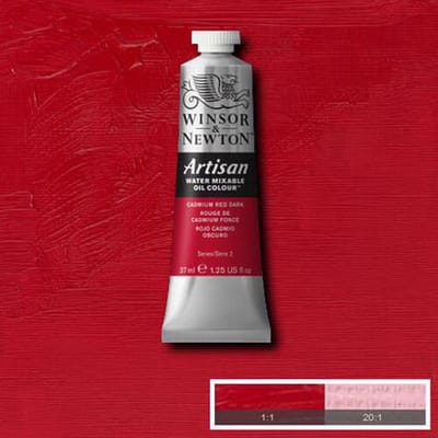 Waterverdunbare Olieverf - Cadmium Rood Donker, 37ml