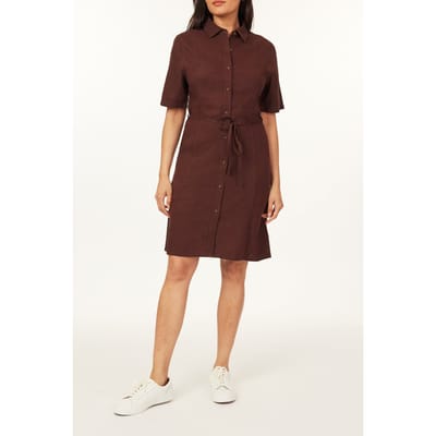 Scotch & Soda Mini Shirt Dress Puce Taglia: XS | Abiti in T-Shirt Outlet | Donna | Rosa