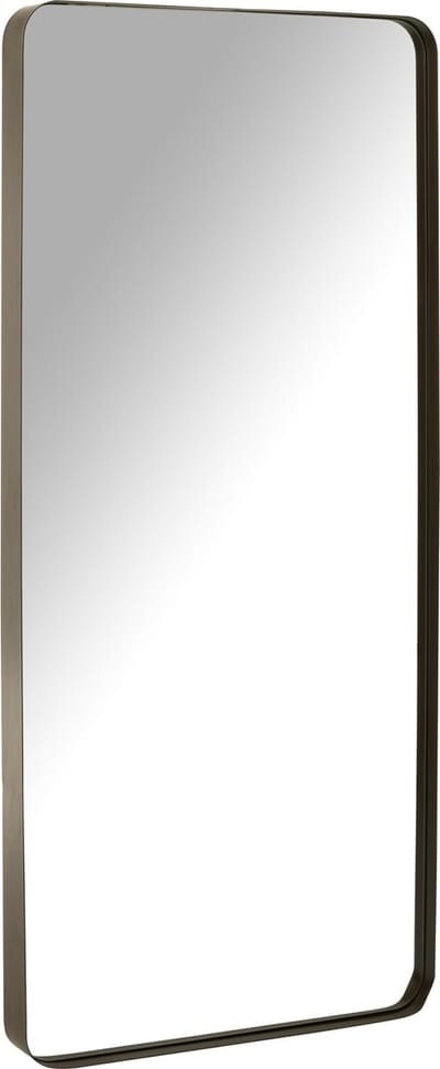 J-Line spiegel Markus - metaal/glas - zwart - large - 180 x 80 cm
