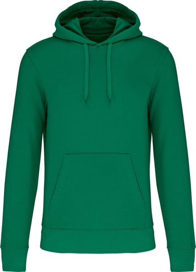 Kariban Ecologische herensweater met capuchon K4027 - Kelly Green - S
