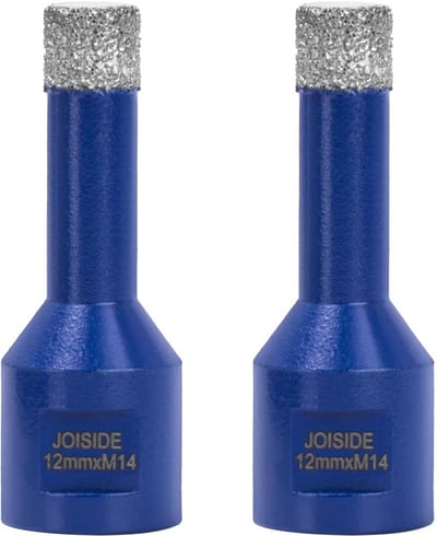 Diamantboorkop 12 mm M14 voor Tegels Steen en Metselwerk