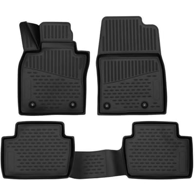 Tapis de sol - Exclusive - Mazda CX-30 - Caoutchouc - 4 pièces - Toutes saisons