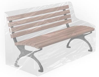 Weerbestendige tuinbedekking, transparante hoes 160 x 80 x 75 cm, bescherming tegen regen en vuil