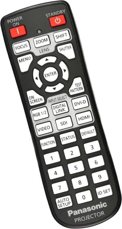 Panasonic N2QAYA000060 originele Beamer Afstandsbediening