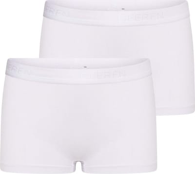 2-pak Comfort feeling katoen meisjes boxershort - - Meisjes ondergoed - Meisjes onderbroek - 164 - Wit