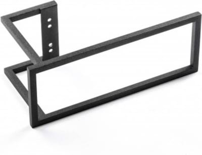 Vasco rechthoekige beugel zwart ral 9005