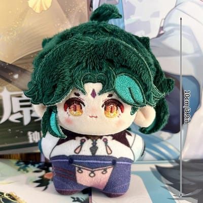 Genshin Impact Sleutelhanger Flins Furina Poppetje Ornament Genshin Impact Kolom Decoraties Furina Poppetje Cadeaus Anime Figuur Decoratie black