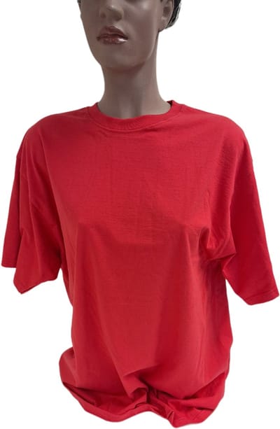 RUSSEL- TSHIRT-PLAIN-RED-L