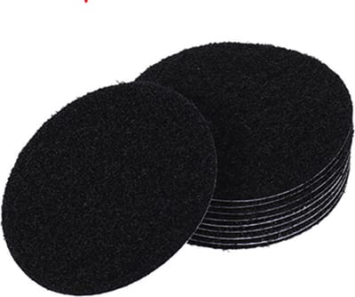 Hiden - Klittenband Zelfklevend - Tapijt stickers - Vloerkleed Tape - Tapijt Antislip - 4 paren