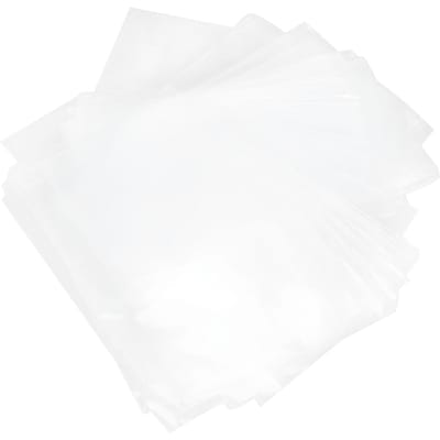 100 Stuks IJszakjes Transparant Rechthoekig Vorm Snoep Chocolade Zakjes voor Thuis Bruiloft white