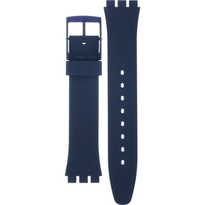 Swatch Plastic - Originals Medium (34mm) /Access/Solar/Musicall/Stop - G/SK/SL/SR/SS/SO28 AGN254 GN254 Blue Ben Horlogeband