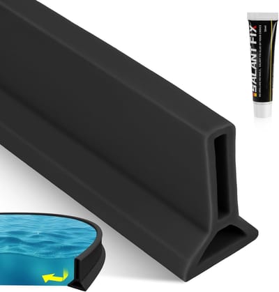 Opvouwbare douchewaterbarrière 1m – Voor nat/droog scheiding, badkamer/keuken