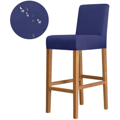 Effen Effen Kleur Club Draaistoel Hoes Stretchstof Klein Formaat Korte Achterbank Hoes Barkruk Home Decor Nee 100% Waterdicht 1 piece