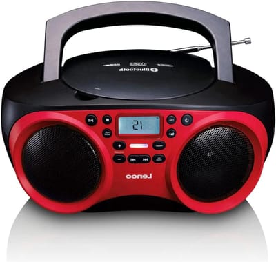 Radio CD Speler - Muziekspeler Bluetooth - Muziek Luisteren - Geïntegreerde Bluetooth - 17.7 x 25.8 x 13.2 cm