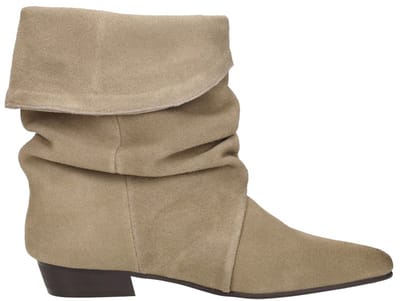 Shoecolate Enkellaarsjes Hak Enkellaarsjes Hak - Beige - Maat 40