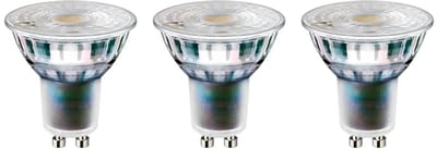 LED line LED Spot GU10 - 5.5W (vervangt 40W) - 550lm - Ø50mm - 230V - Dimbaar - Energiezuinig - 3 stuks