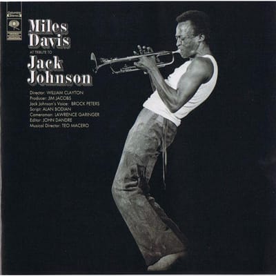 CD MILES DAVIS - Tribute to Jack Johnson CK93599 Columbia 2005 Niet-Japan Jazz Gebruikt gray
