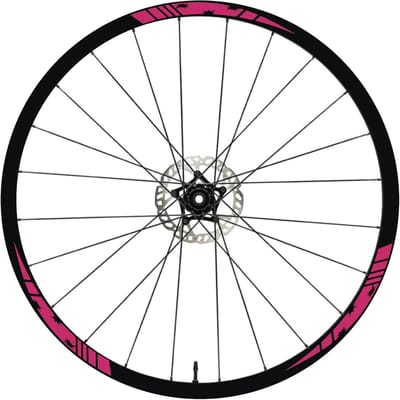 Fietsvelg Stickers - Velgrandstickers MTB - Fiets Personaliseren - Zelfklevend Vinyl - 26-29 inch - Fuchsia