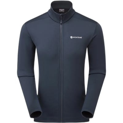 Montane Protium Fleece Met Volledige Rits Blauw S Man