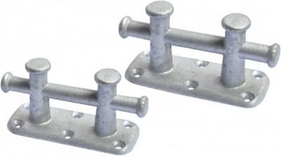 Dubbele kruis bolder gegalvaniseerd - 200 mm