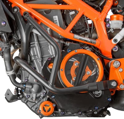 Robuuste Stalen Crash Bar Tankbeschermer voor Motoren - Frame- en Motorbescherming, Bumperbescherming voor K.T.M DUKE250 en DUKE390 (2017-2022)