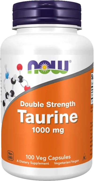 Now Foods Taurine 1000mg (100) Standard - Vitaminen, mineralen & gezondheid - Taurine